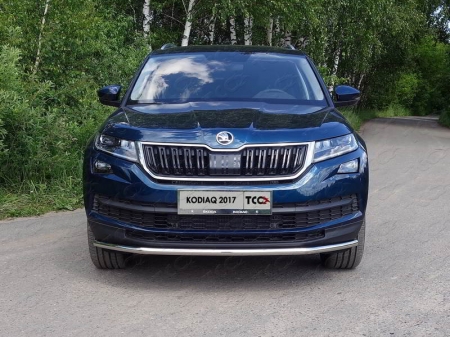 Skoda Kodiaq 2017- Защита передняя нижняя 42,4 мм